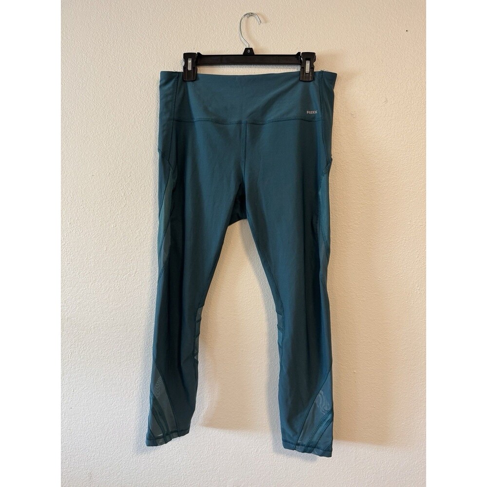 RBX Womens XL Leggings Teal Turquoise Athletic Comfort Yoga Pilates Athleisure